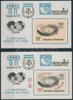 Football World Cup (VI) block and overprinted version, Labdarúgó VB (VI) blokk és felülnyomott változata