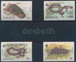 1984 WWF: Boa sor Mi 591 I-594 I + 4 FDC