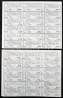 Budapest 1919. "Az Immobilia Ingatlan Forgalmi Részvénytársaság" 5 részvénye 400K-ról szel...