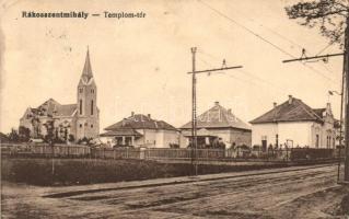 Budapest XVI. Rákosszentmihály, Templom tér (EK)