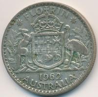 Ausztrália 1962. 1Fl Ag "II. Erzsébet" T:3
Australia 1962. 1 Florin Ag "Elizabeth II...