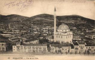 Bitola, Monastir; Vue de la Ville / view of the town, mosque (EK)