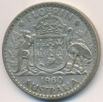 Ausztrália 1960. 1Fl Ag "II. Erzsébet" T:3
Australia 1960. 1 Florin Ag "Elizabeth II...