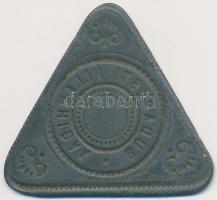 ~1900. "Budapesti Államhidak" Zn hídbárca (30x32mm) T:2