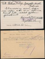 1911-24 Számlák, elismervények Kellner Fülöp szatmárnémeti iskolaigazgató részére zongora és egyéb b...