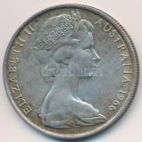 Ausztrália 1966. 50c Ag "II. Erzsébet" T:2 Australia 1966. 50 Cents Ag "Elizabeth II" C:XF