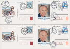 1995 Olimpiafila kisív + 2 feketenyomat az egyik sorszámmal + Bélyegfüzet emlékbélyegzésekkel + 2 db...