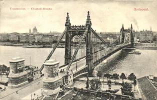 Budapest, Erzsébet híd, budai hídfő (EK)