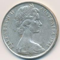 Ausztrália 1966. 50c Ag "II. Erzsébet" T:2,2- Australia 1966. 50 Cents Ag "Elizabeth" C:XF,VF