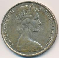 Ausztrália 1966. 50cAg "II. Erzsébet" T:2 patina Australia 1966. 50 Cents Ag "Elizabeth" C:XF patina