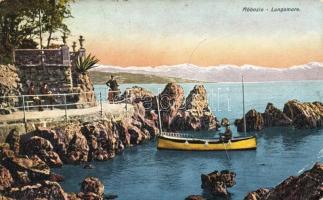 Abbazia, Lungomare, rowboat (EB)