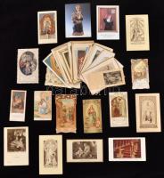 cca 1920-80 Vegyes szentkép tétel, benne litho is,  különféle méretben és minőségben, 100db, cca 11x7cm