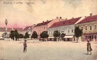 Lajtabruck, Bruck an der Leitha; Főtér / main square (fa)