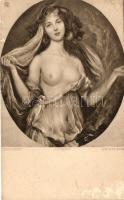 Innocent / Jugend + Salon 1908 La Coiffure. 2 unused pre-1945 erotic art reproduction postcards