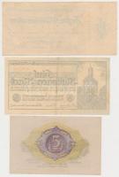 Németország / Weimari Köztársaság / Altona 1918. 5M + 20M + 1923. 2.000.000M + 5.000.000M (2xklf) + ...