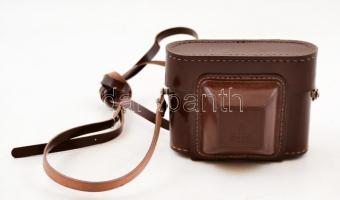 Smena 8 fényképezőgép Lomo T-43-as objektívvel, saját tokjában