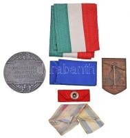 Vegyes: Ausztria / Graz 1928. "Keresztény Német Tornaegyesület / Graz 800 éves" Br díszjel...