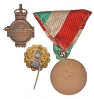 Vegyes: ~1920. "A Magyar Igazságért - Lord Rothermere" fém irredenta kitűző "TÖRV. VÉ...