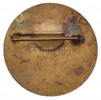 DN "Ózd-Kiev Szőnyi Márton 1944. VIII. 8. - partizán út" fém jelvény (26mm) T:2