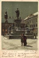 Vienna, Wien I. Hofburg, 'Hof in der Burg', Ottmar Zieher Künstlerpostkarte No. 2012, litho, s: Paul Hey (EB)