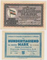 Németország / Weimari Köztársaság 1922-1923. 7db klf szükségpénz, közte Halle, Hamburg, Neu-Ulm T:II...