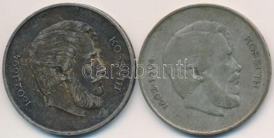 1947. 5Ft Ag "Kossuth" (2x) T:2-,3 patina