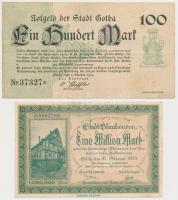 Németország / Weimari Köztársaság 1918-1923. 7db klf szükségpénz, közte Bamberg, Gotha, Stuttgart T:...