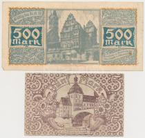 Németország / Weimari Köztársaság 1918-1923. 7db klf szükségpénz, közte Bamberg, Gotha, Stuttgart T:...