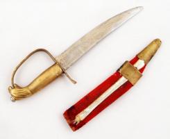 Dísztőr tokkal India felirattal, 22cm