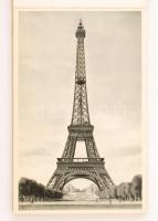 cca 1910-1930 Paris, 20 photographies de Sougez, Párizs látnivalóit bemutató leporelló, 21 db képpel