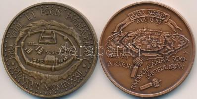 Kiss Sándor (1925-1999) 1982. "Magyar Éremgyűjtők Szombathelyi Csoportja - Kőszeg" Br emlé...