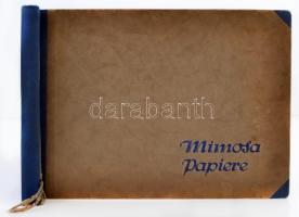 cca 1930 Mimosa fotópapíralbum, szép állapotban, 21x30