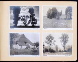 cca 1930 Mimosa fotópapíralbum, szép állapotban, 21x30