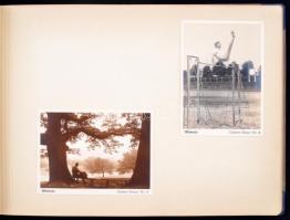 cca 1930 Mimosa fotópapíralbum, szép állapotban, 21x30