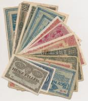 15db-os vegyes magyar korona bankjegy tétel T:vegyes