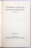 Tormay Cecile: Az ősi küldött. II-III. kötet.
Bp., 1934-37, Genius.  Aranyozott kiadói egészvászon-...