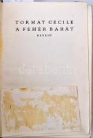 Tormay Cecile: Az ősi küldött. II-III. kötet.
Bp., 1934-37, Genius.  Aranyozott kiadói egészvászon-...