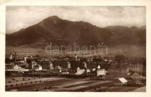 Liptószentmiklós, Liptovsky Mikulas; látkép, vasút / general view, railway (EK)