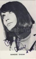 Sandie Shaw aláírása fényképen