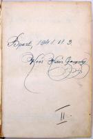 Koós Hutás Gergely: A végzet hatalma I-III. Bp., 1940, Koós H. G. Kiadói illusztrált egészvászon-köt...