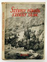 Kádár László: Székely fürdők, székely tájak. Bp., 1941, Officina. 28 p. 24 t. fotókkal illusztrált. Kiadói kartonkötésben.