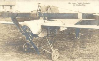 Der neue Fokker-Eindecker für Rückenflüge / the new Fokker monoplane for upside down flying (gluemark)