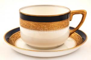 Rosenthal csésze+alj és tányér készlet, hibátlan, d:17 és 20 cm, összesen:18 db