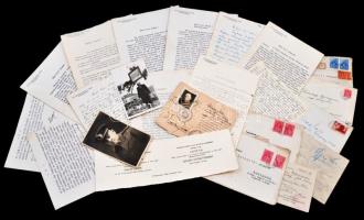 cca 1940-45 Szilágysomlyó polgármesetrének, dr. Udvary Józsefnek levelei,fotói, okmányai a világhábo...
