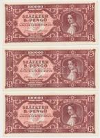 1946. 100.000BP (5x) T:I,I- csak enyhe sarokhajlás