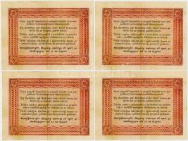 1848. 5Ft "Kossuth bankó" (4x) + 10Ft "Kossuth bankó" (5x) + 1849. 10Ft "Ki...