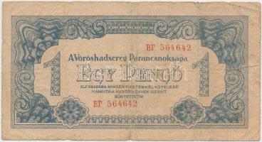 1944. 1P " A Vörös Hadsereg Parancsnoksága" sorszámmal T:III,III-