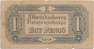 1944. 1P " A Vörös Hadsereg Parancsnoksága" sorszámmal T:III,III-