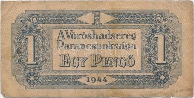 1944. 1P " A Vörös Hadsereg Parancsnoksága" sorszámmal T:III,III-