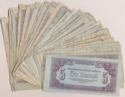 1944. 5P "A Vörös Hadsereg Parancsnoksága" (80x) T:vegyes